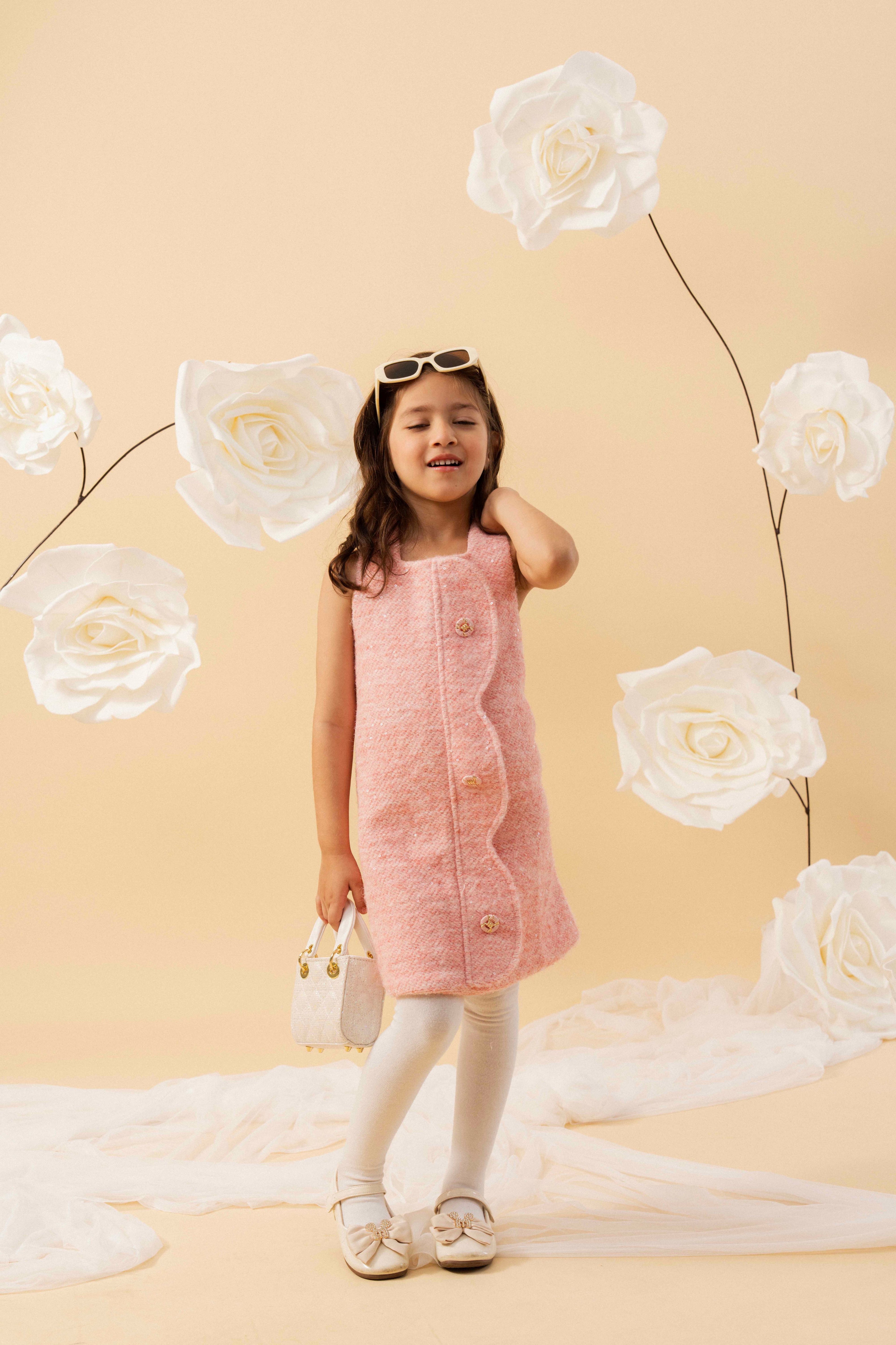 Pink Luna Dress by Nino Atelier