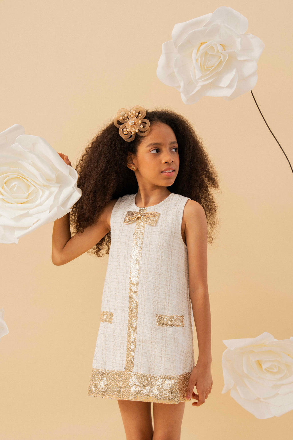 Champagne Pop Dress by Nino Atelier