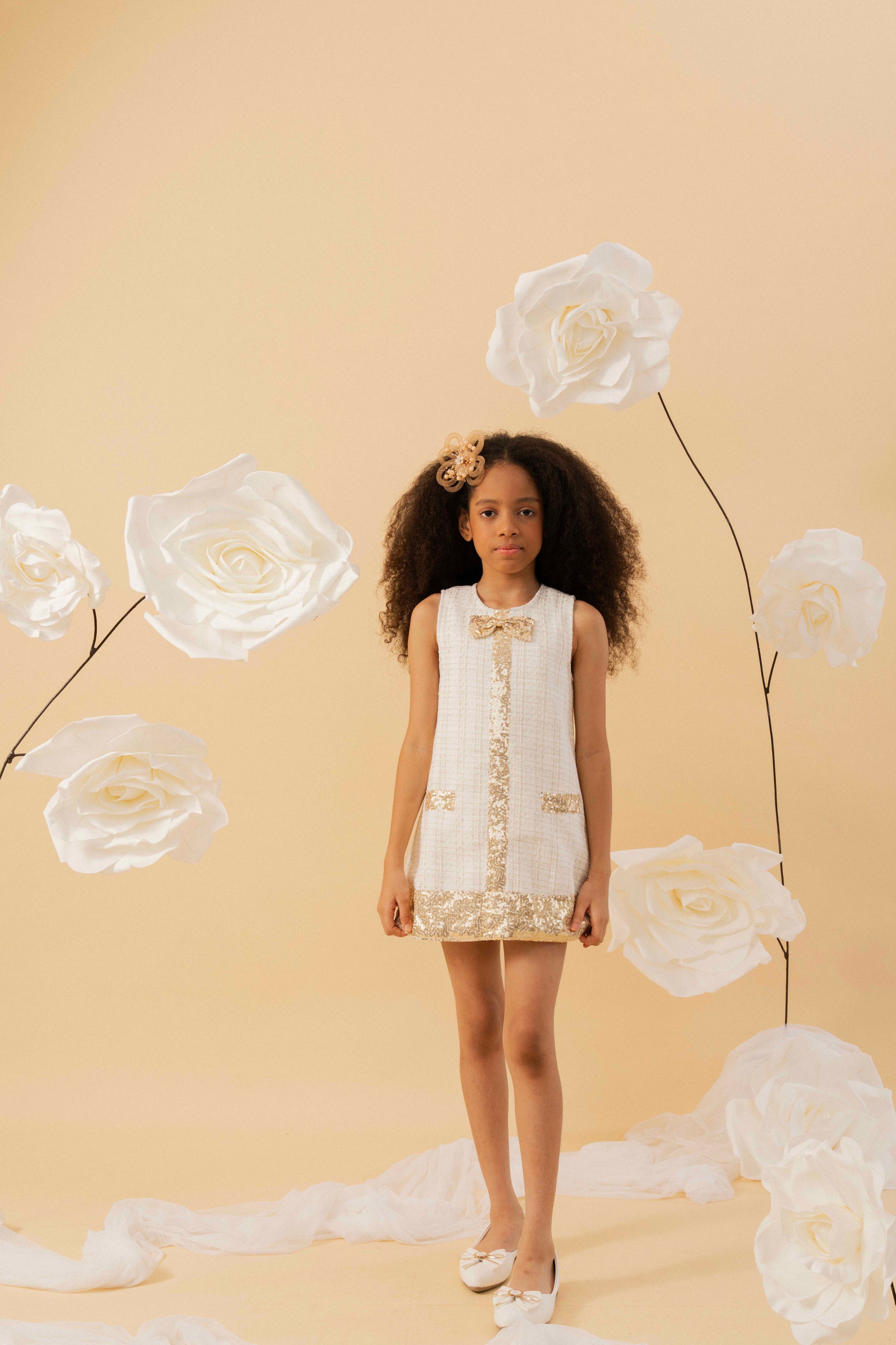 Champagne Pop Dress by Nino Atelier