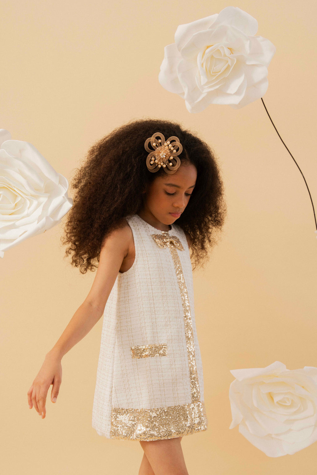 Champagne Pop Dress by Nino Atelier