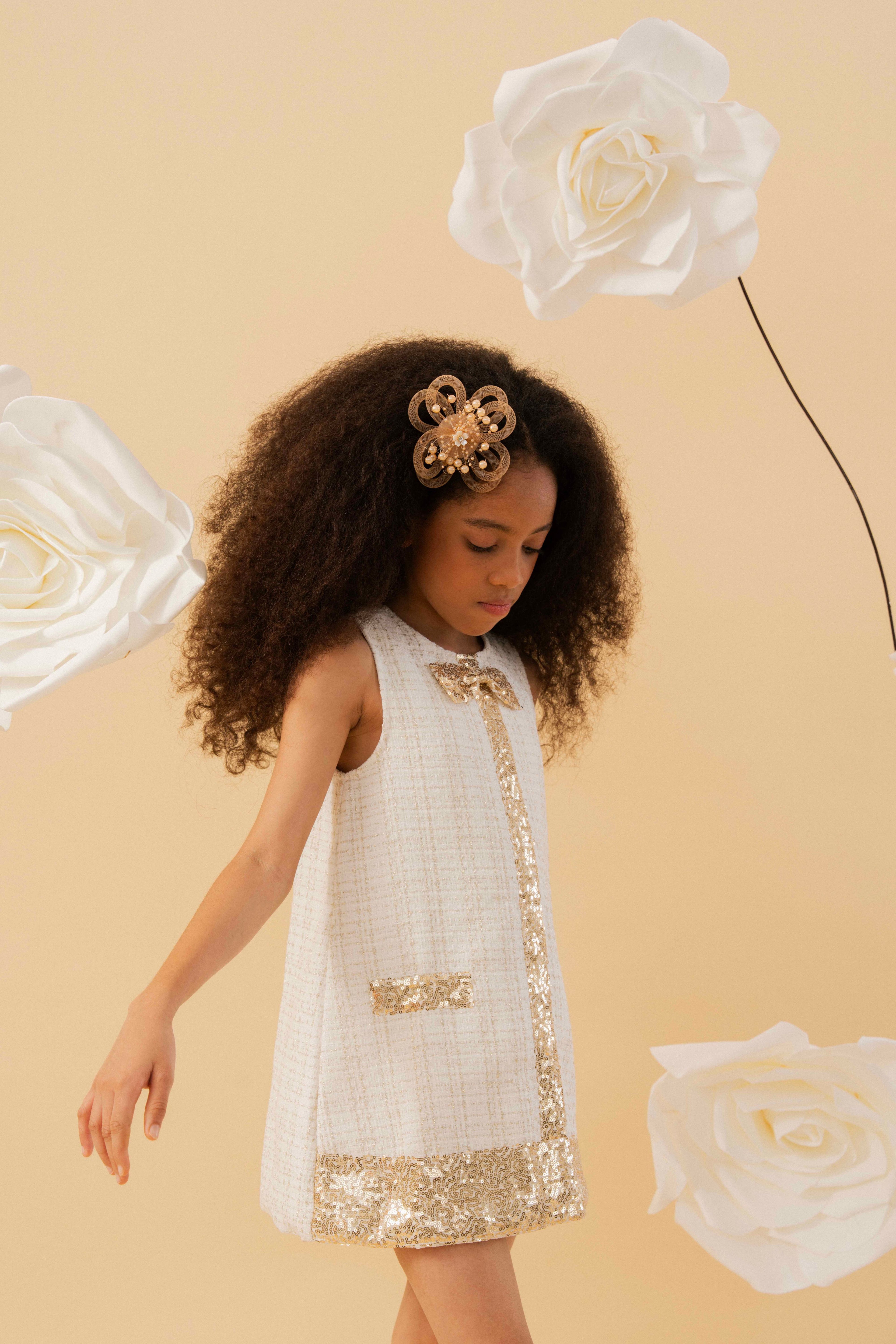 Champagne Pop Dress by Nino Atelier