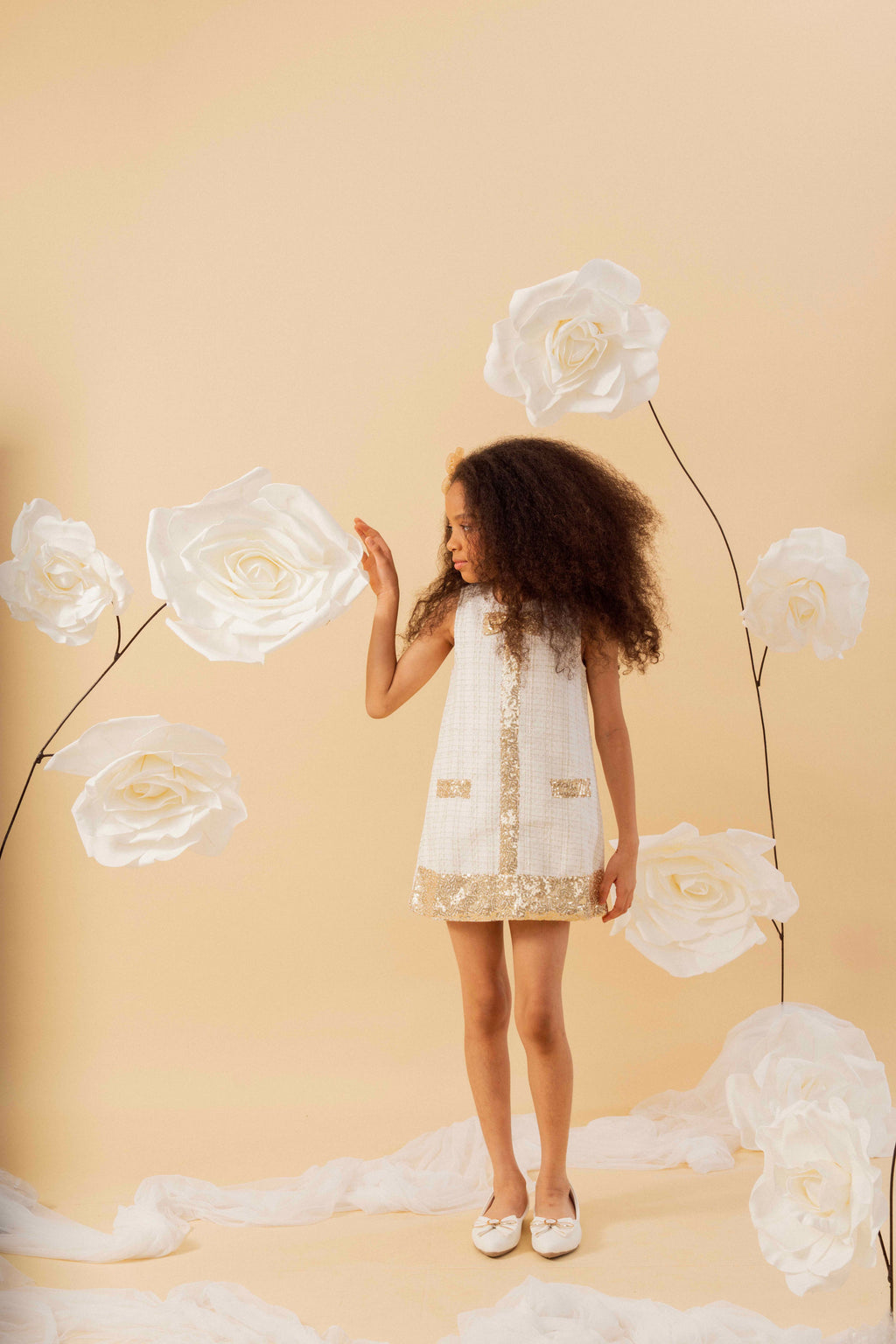 Champagne Pop Dress by Nino Atelier