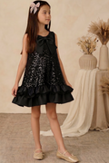 Moonlight Sparkle Bow Dress