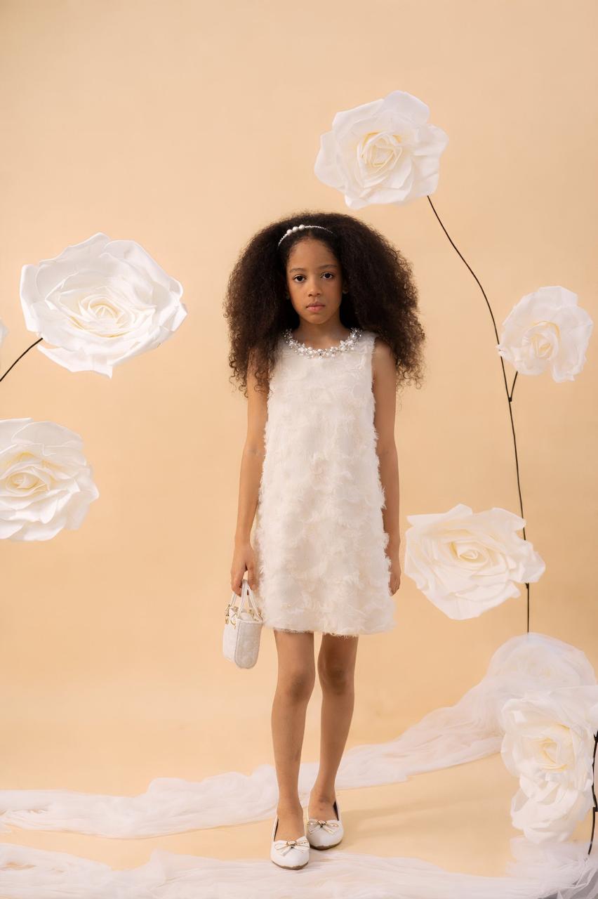 Ivory Lace Elegance Dress